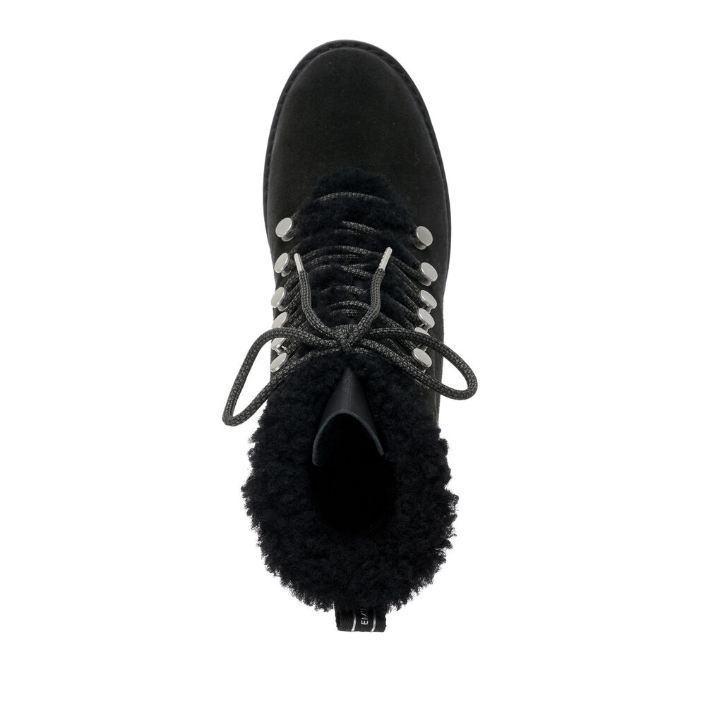 Emu Billington Stiefel Damen Schwarz | LOWQHZM-89