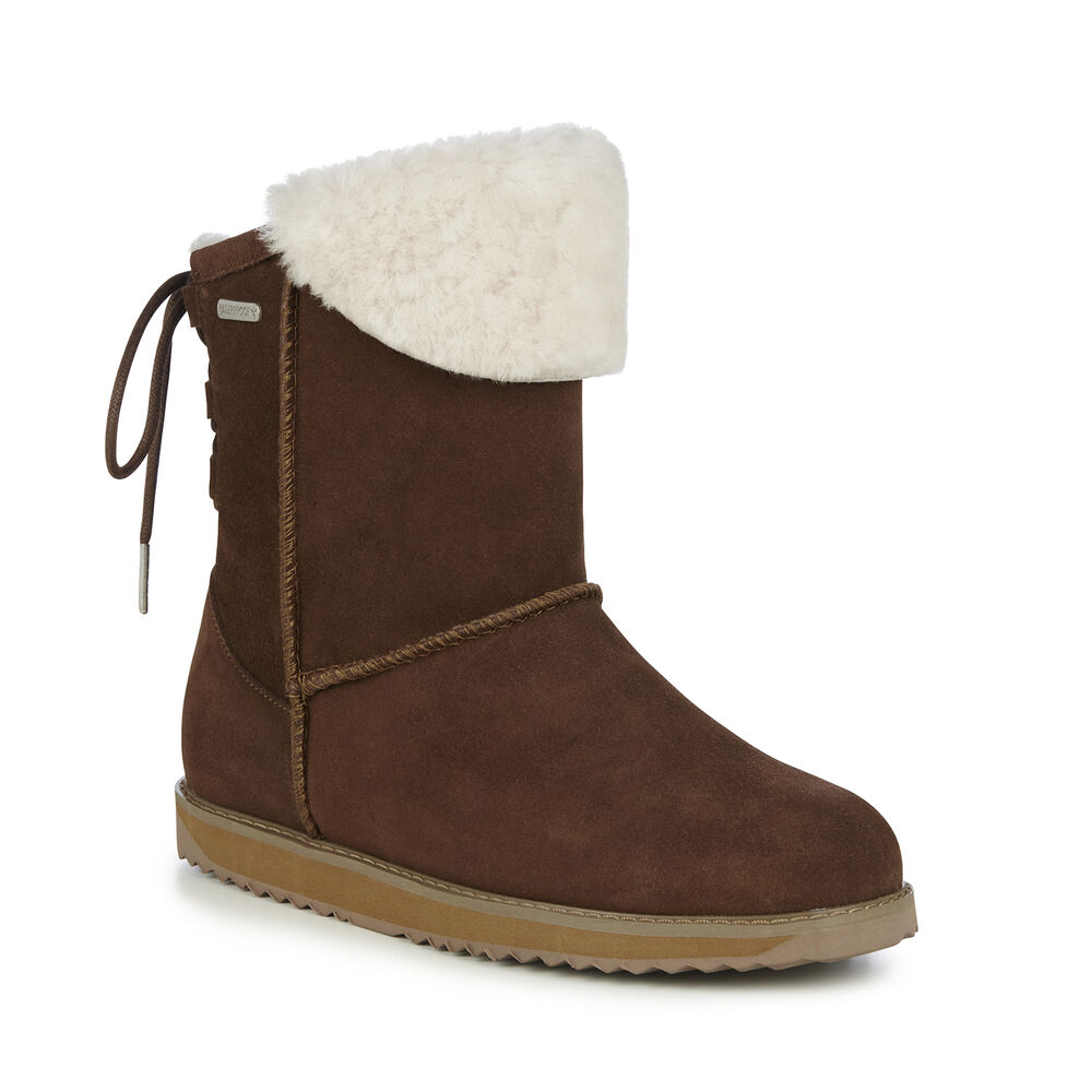 Emu Birdwood Stiefel Damen Braun | MKCNLOW-40