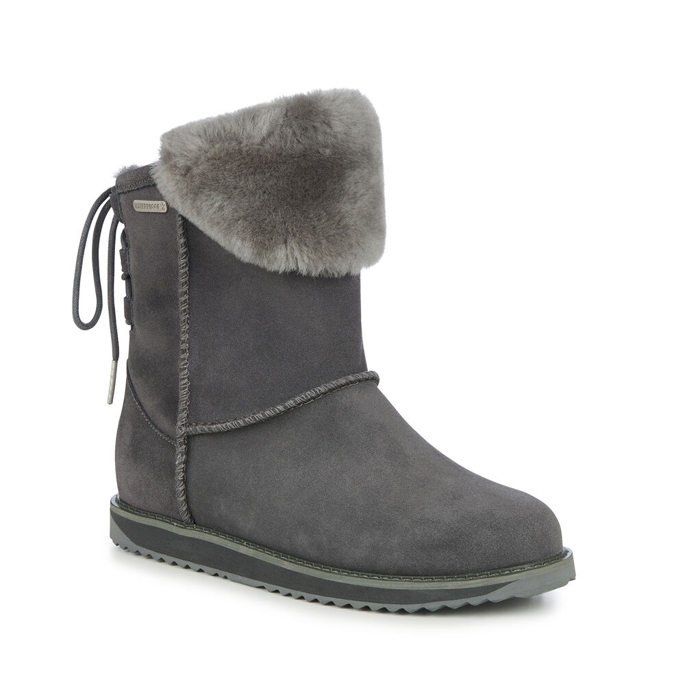 Emu Birdwood Stiefel Damen Dunkelgrau | WUCSPYN-29