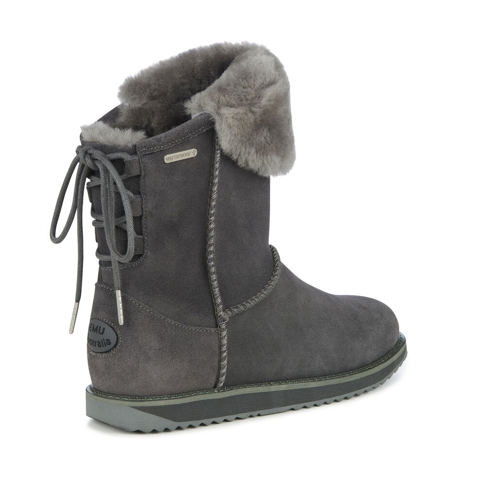 Emu Birdwood Stiefel Damen Dunkelgrau | WUCSPYN-29