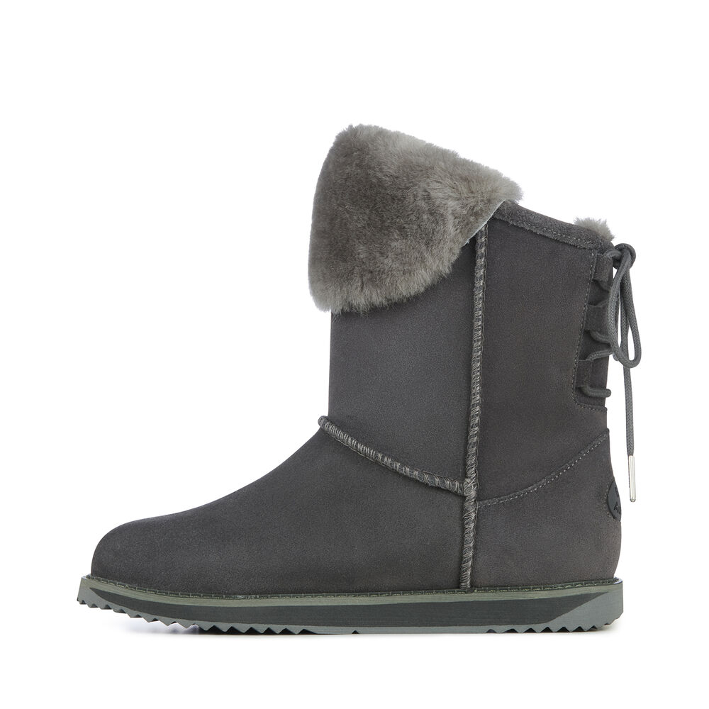 Emu Birdwood Stiefel Damen Dunkelgrau | WUCSPYN-29