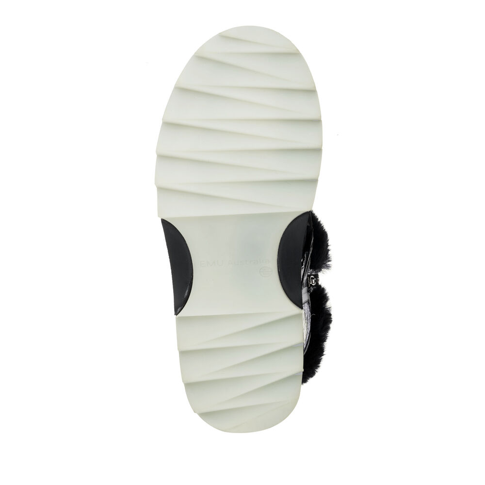 Emu Blurred Mirror Stiefel Damen Dunkelsilber | EWNUHAF-47