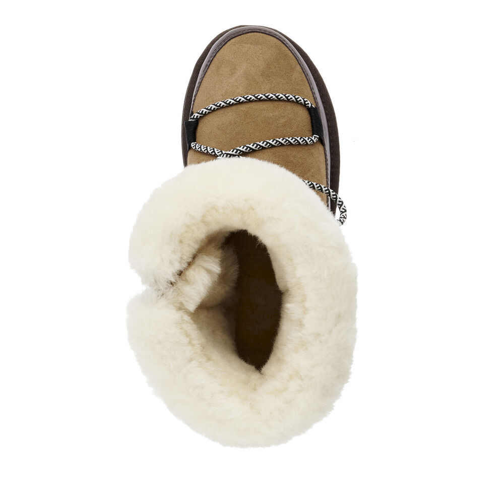 Emu Blurred Stiefel Damen Braun | MZSLJFY-02