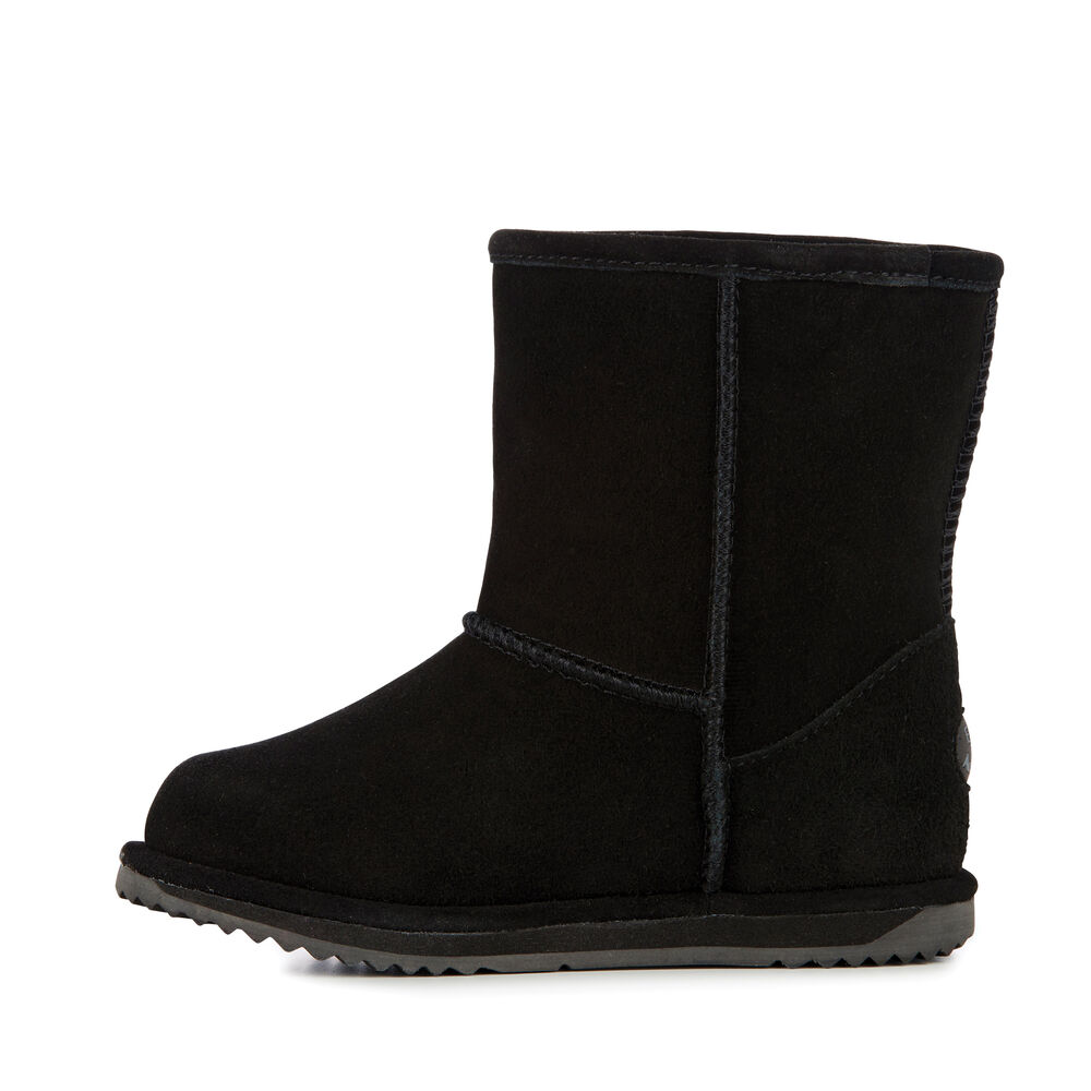 Emu Brumby Lo Stiefel Kinder Schwarz | XFPLVMH-35