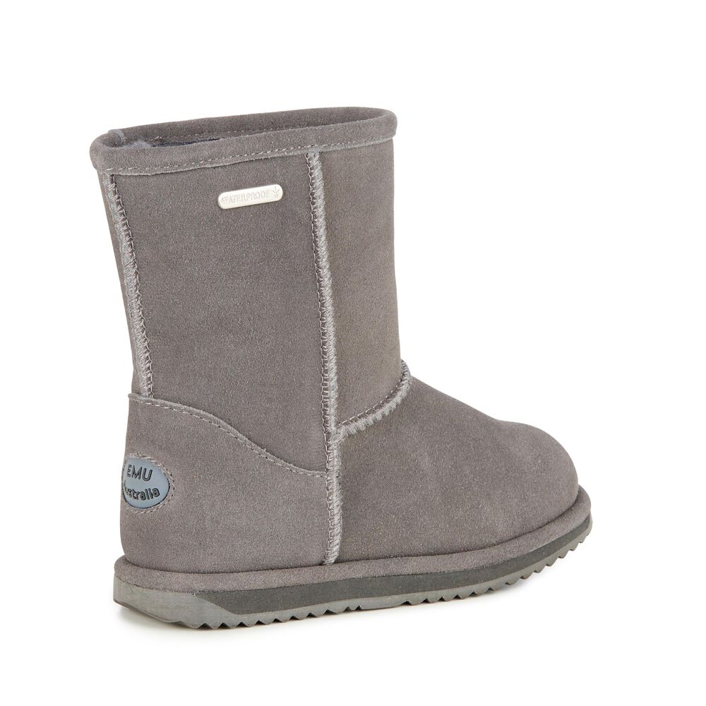 Emu Brumby Lo Stiefel Kinder Tiefesgrau | UPVETKB-53