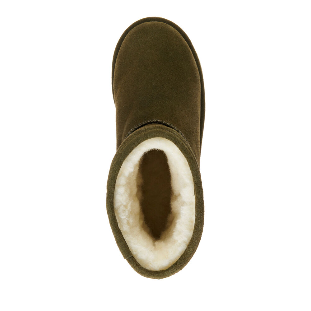 Emu Brumby Lo Teens Stiefel Kinder Dunkelolivgrün | VIGUECQ-86