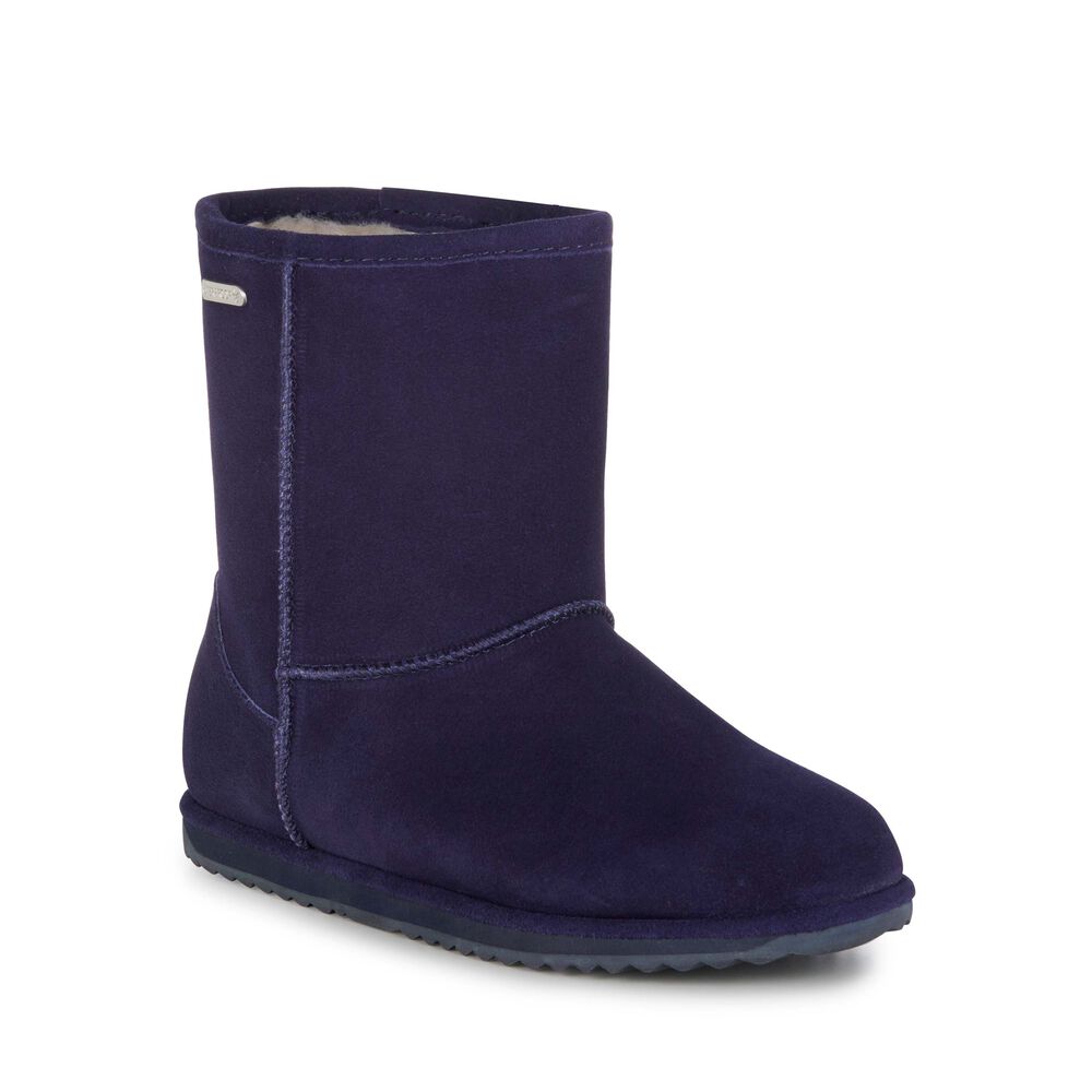 Emu Brumby Lo Teens Stiefel Kinder Navy | OSEHNFZ-49