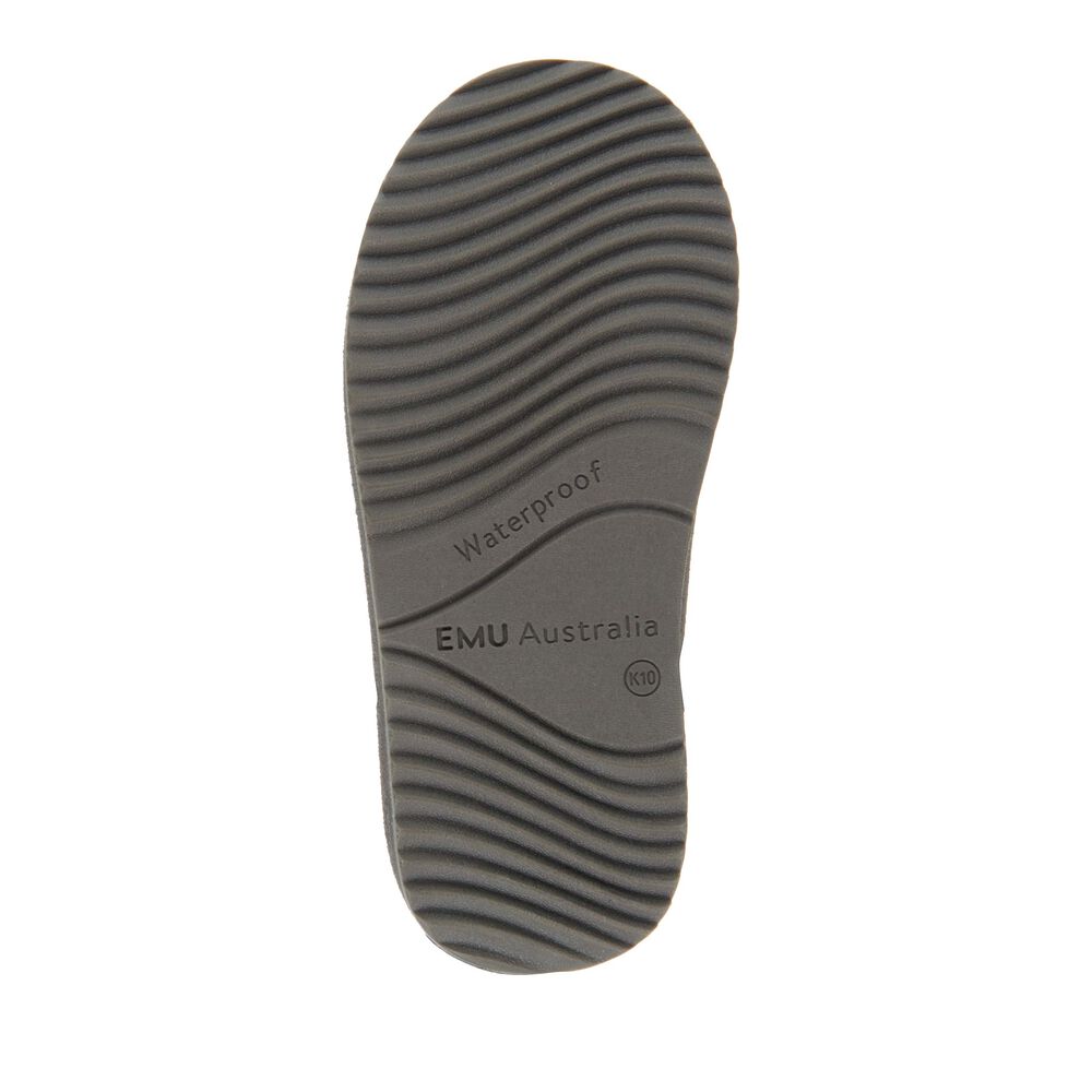 Emu Brumby Lo Teens Stiefel Kinder Tiefesgrau | LWXPMTH-61