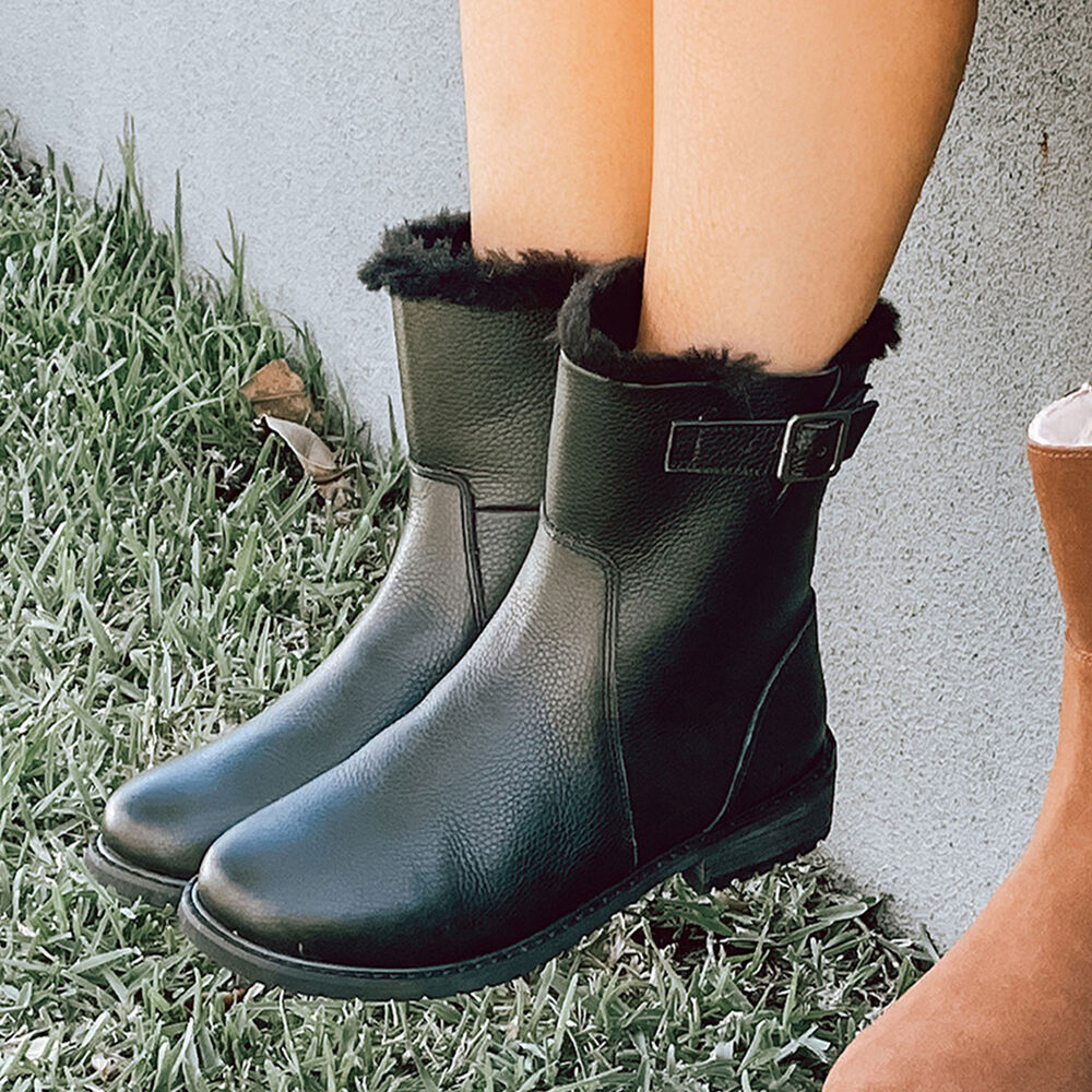 Emu Byron Stiefel Damen Schwarz | OIWRUBQ-34