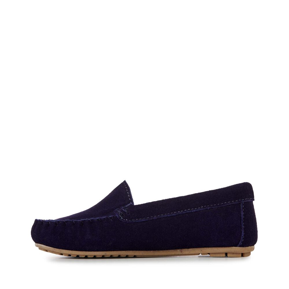 Emu Cairns Hausschuhe Kinder Navy | XRNAHJO-92