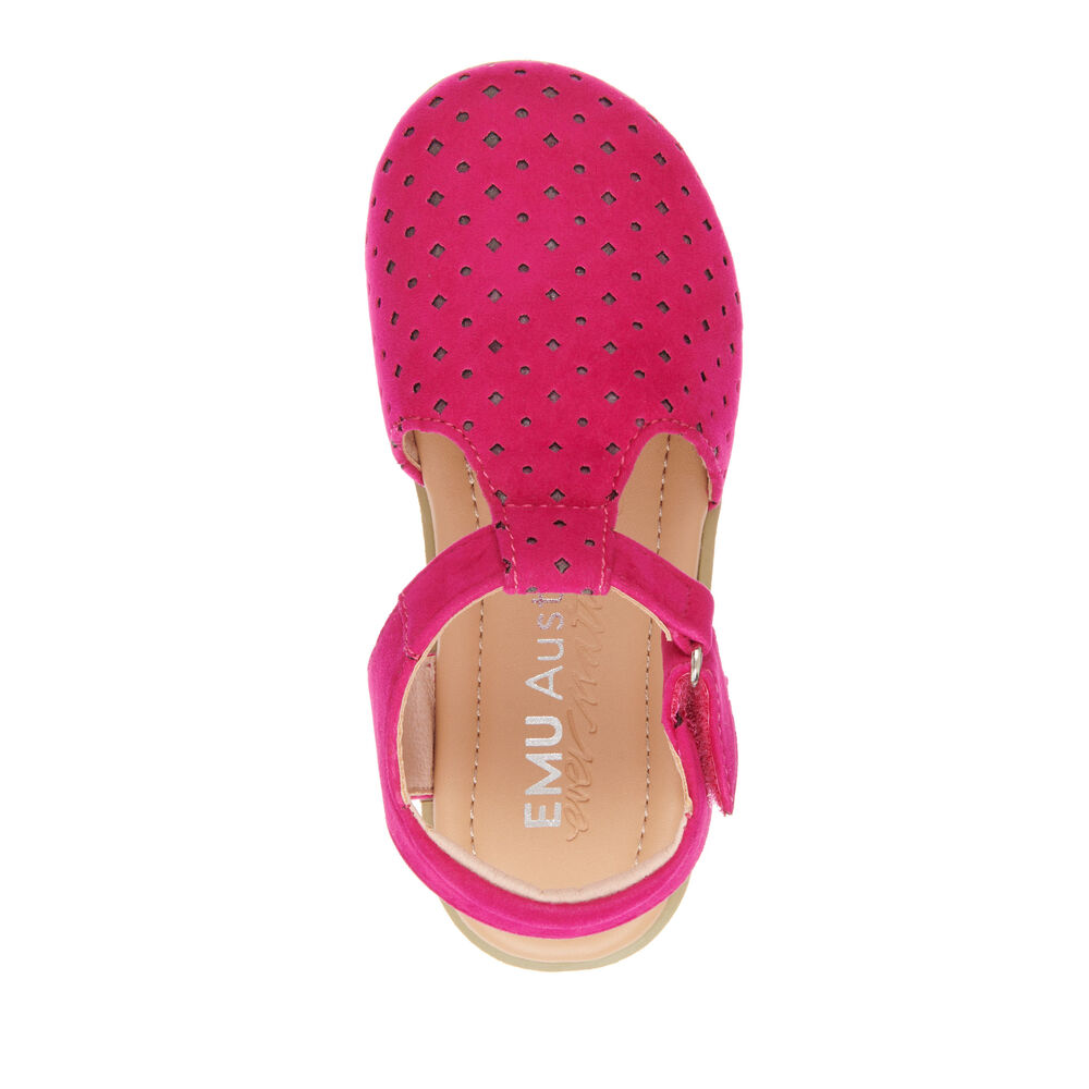 Emu Cara Sandalen Kinder Fuchsie | BRUOJNH-32