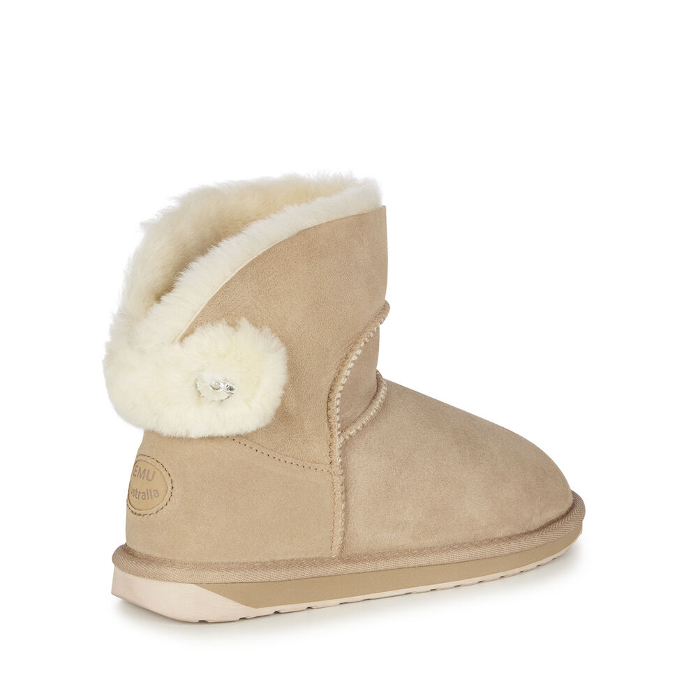 Emu Collingrove Crystal Stiefel Damen Beige | ZQRFJUG-10