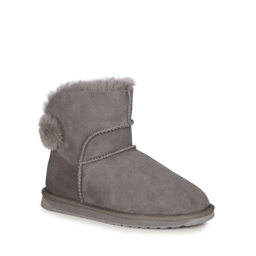 Emu Collingrove Crystal Stiefel Damen Tiefesgrau | UPJYVXE-40