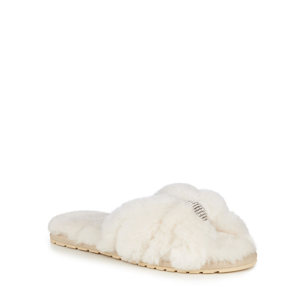 Emu Corella Crystal Hausschuhe Damen Beige | KFWZHQO-82