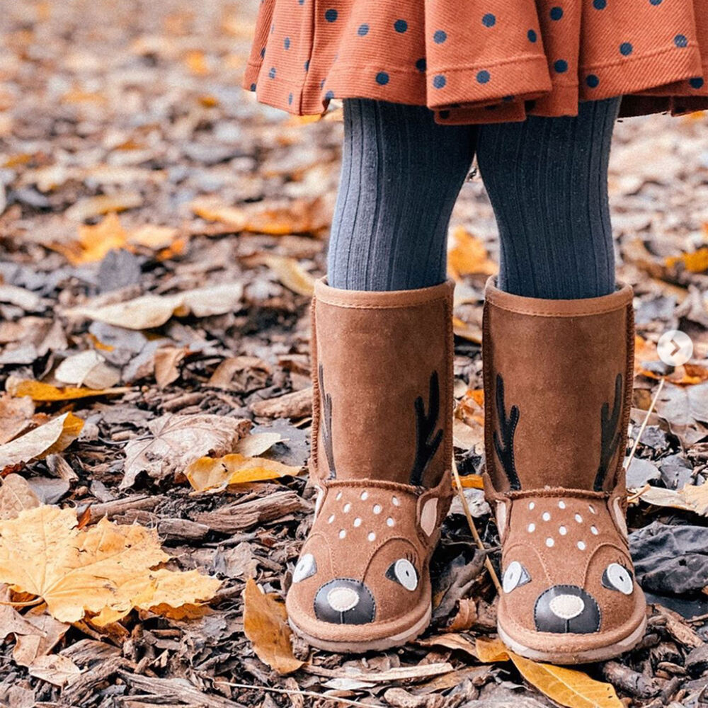 Emu Deer Stiefel Kinder Braun | LDWFUCY-82