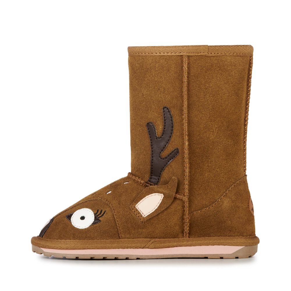 Emu Deer Stiefel Kinder Braun | LDWFUCY-82