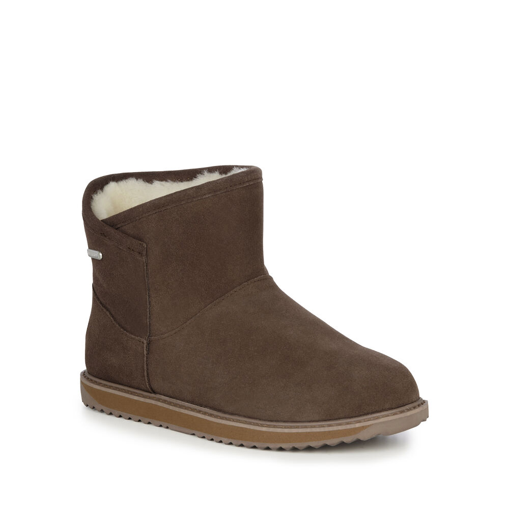 Emu Dofida Mini Stiefel Damen Braun | EZLFCHQ-31