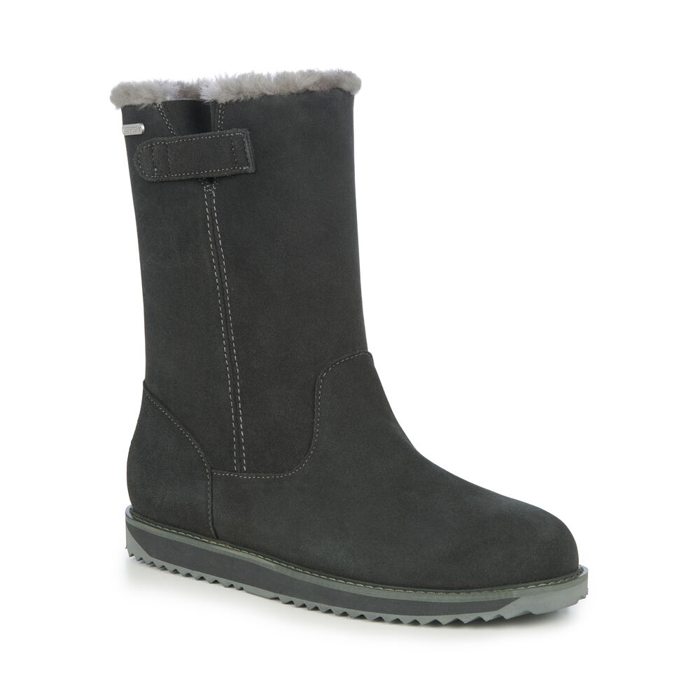 Emu Electra Stiefel Damen Dunkelgrau | FUYZJWX-26
