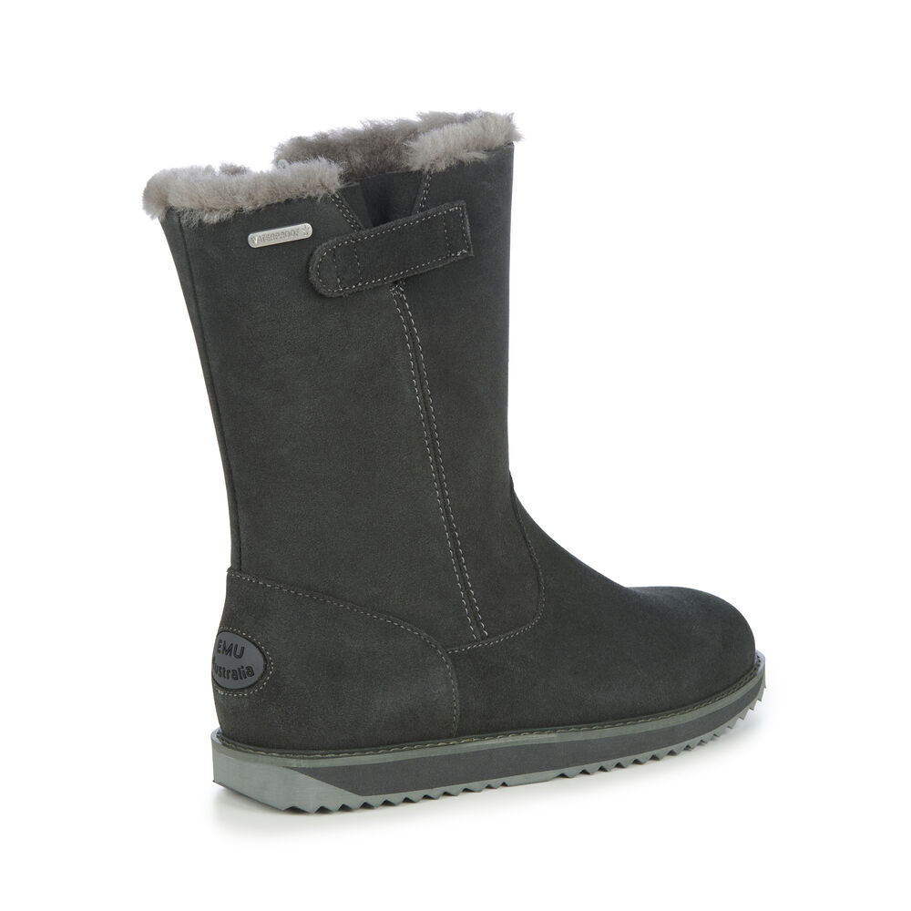 Emu Electra Stiefel Damen Dunkelgrau | FUYZJWX-26
