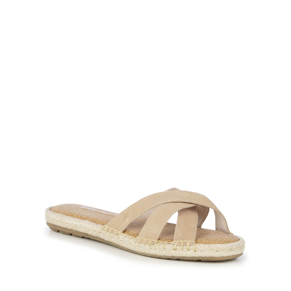 Emu Flamingo Sommerschuhe Damen Beige | QBFPOXL-07