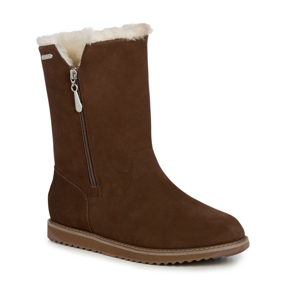 Emu Gravelly Stiefel Damen Braun | WDTIOKY-93