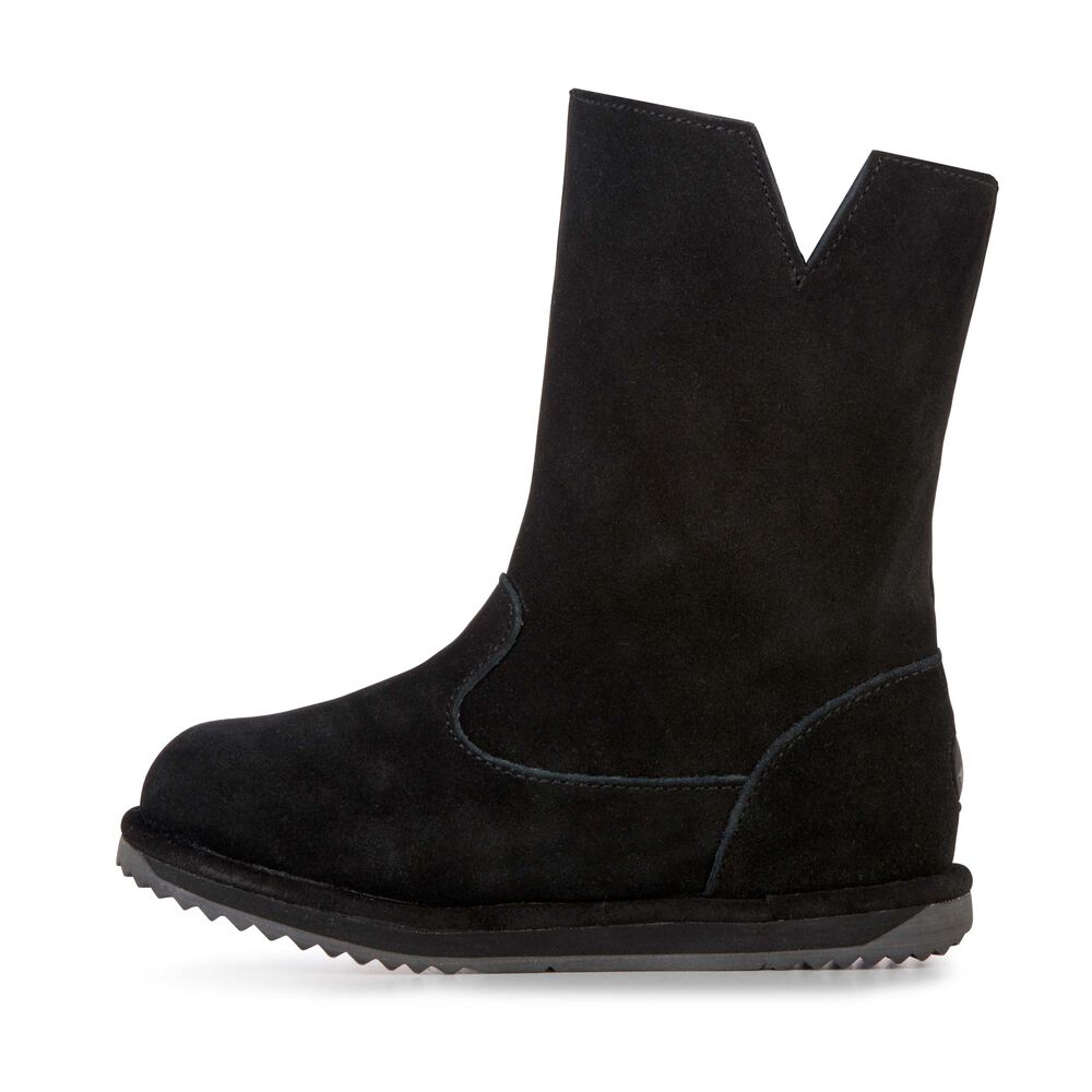 Emu Gravelly Stiefel Kinder Schwarz | UPEYTVQ-51