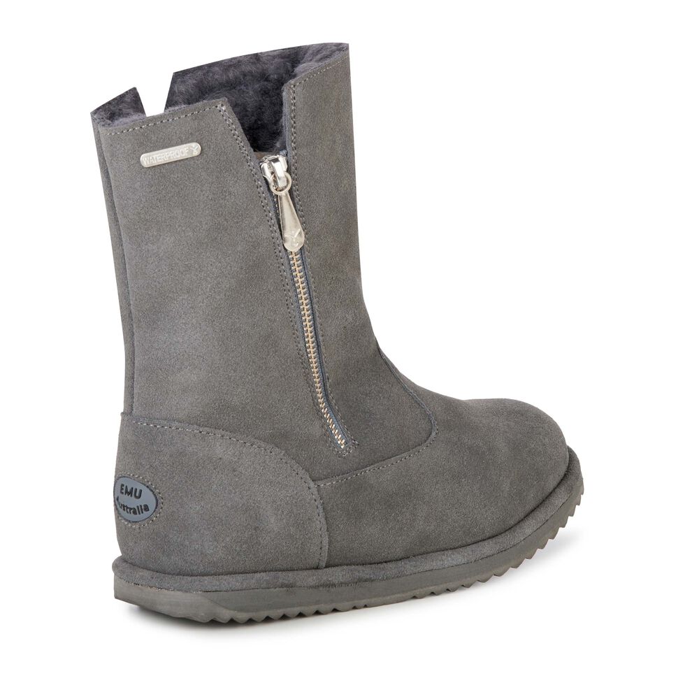 Emu Gravelly Stiefel Kinder Tiefesgrau | HRJEVTS-62