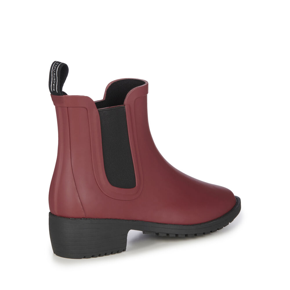 Emu Grayson Gummistiefel Damen Bordeaux | BYUGKMJ-13