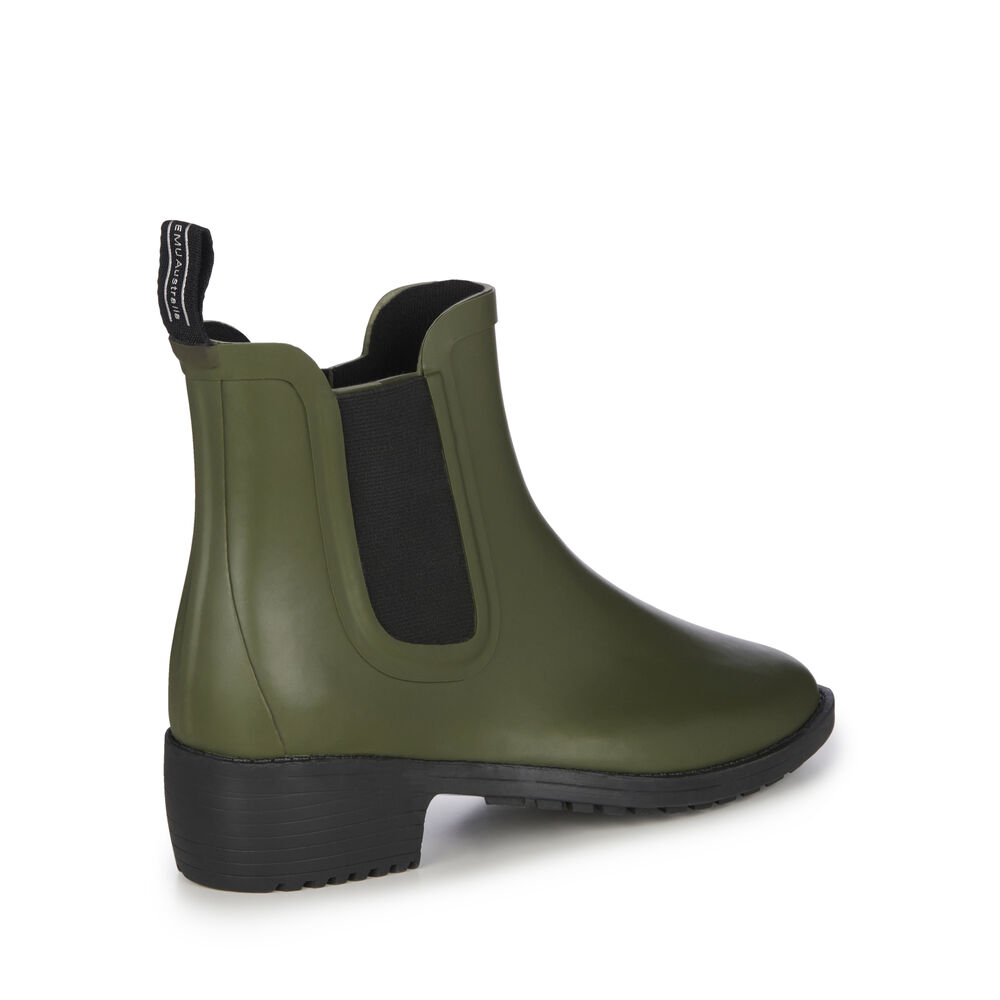 Emu Grayson Gummistiefel Damen Dunkelolivgrün | AZQIGCL-24