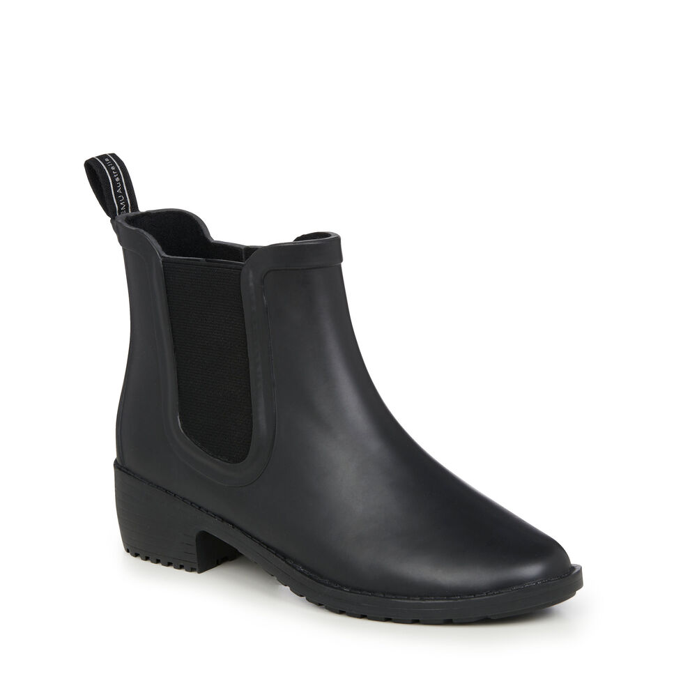 Emu Grayson Gummistiefel Damen Schwarz | EUZMFGR-27