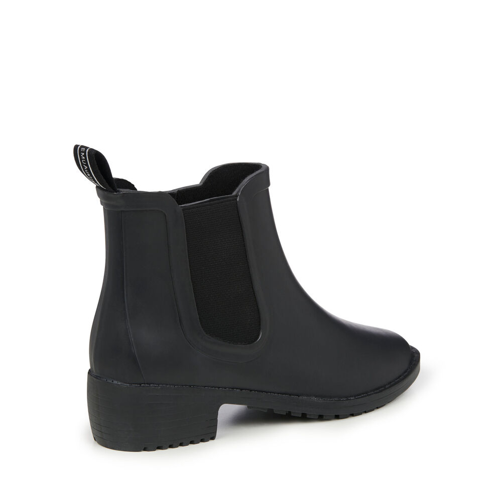 Emu Grayson Gummistiefel Damen Schwarz | EUZMFGR-27