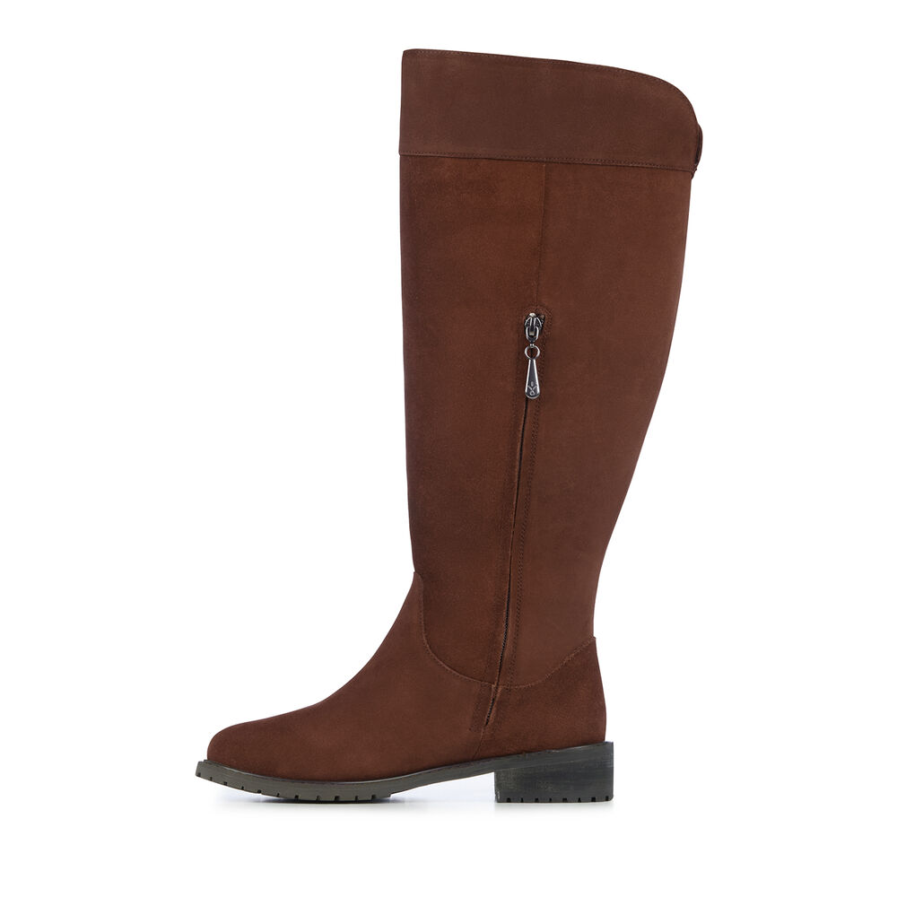 Emu Hervey Stiefel Damen Braun | JCMGWDN-73