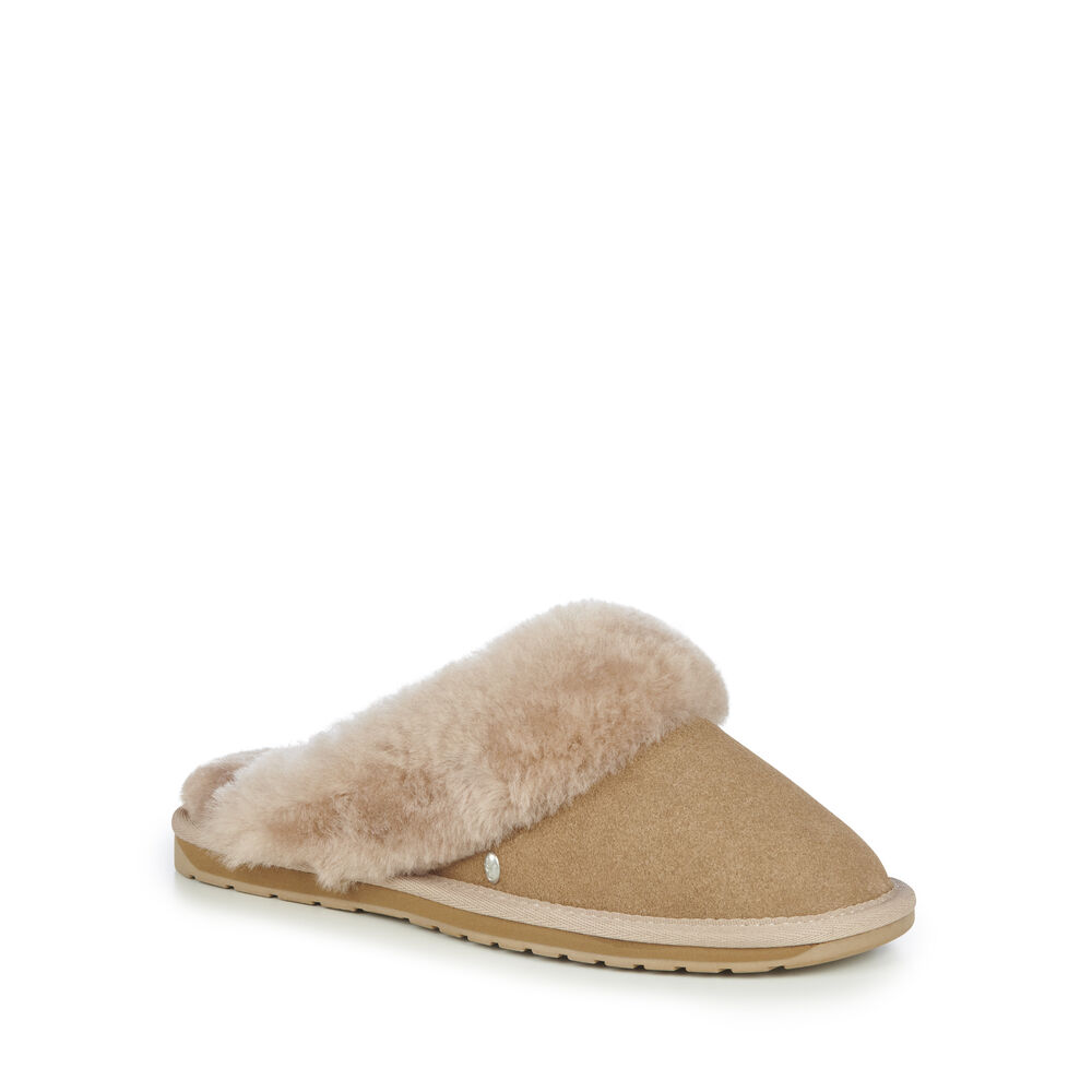 Emu Jolie Hausschuhe Damen Braun | NASHUKM-52