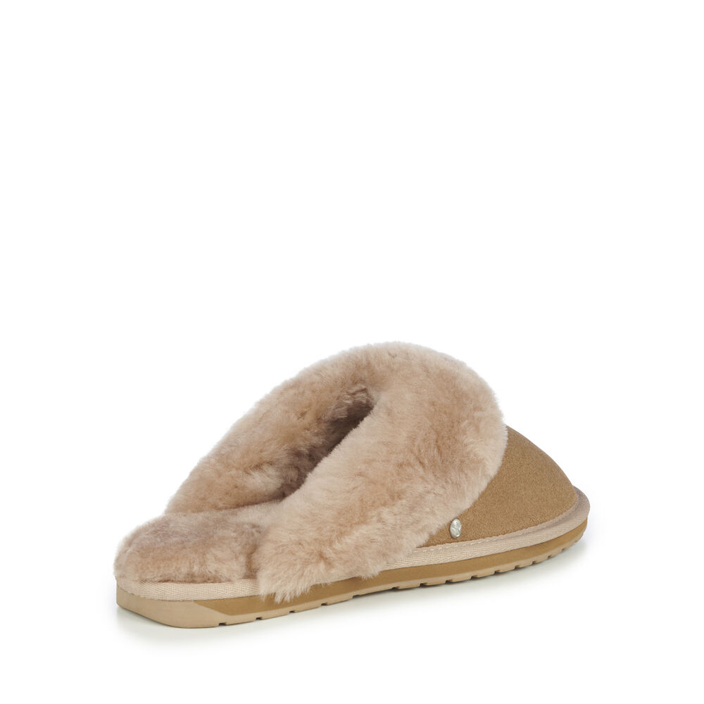 Emu Jolie Hausschuhe Damen Braun | NASHUKM-52
