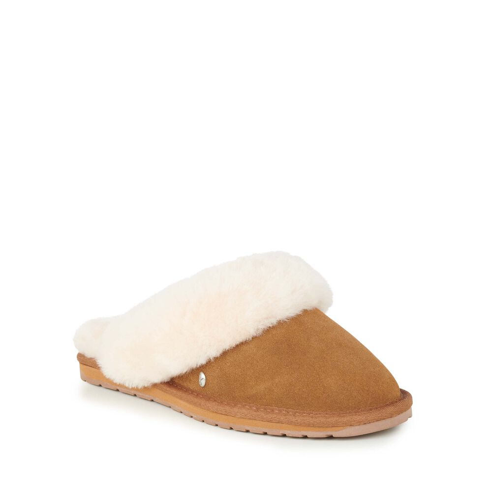 Emu Jolie Hausschuhe Damen Braun | ZFUEBQW-37