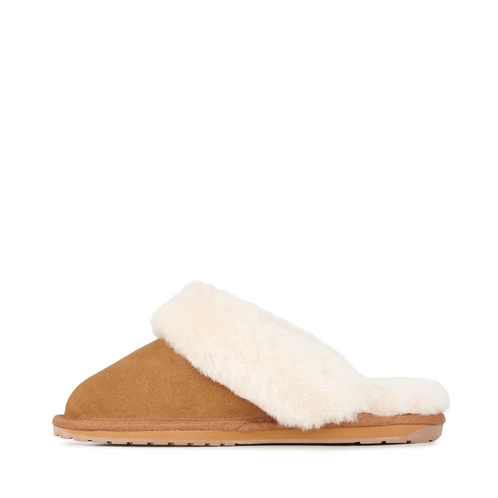 Emu Jolie Hausschuhe Damen Braun | ZFUEBQW-37