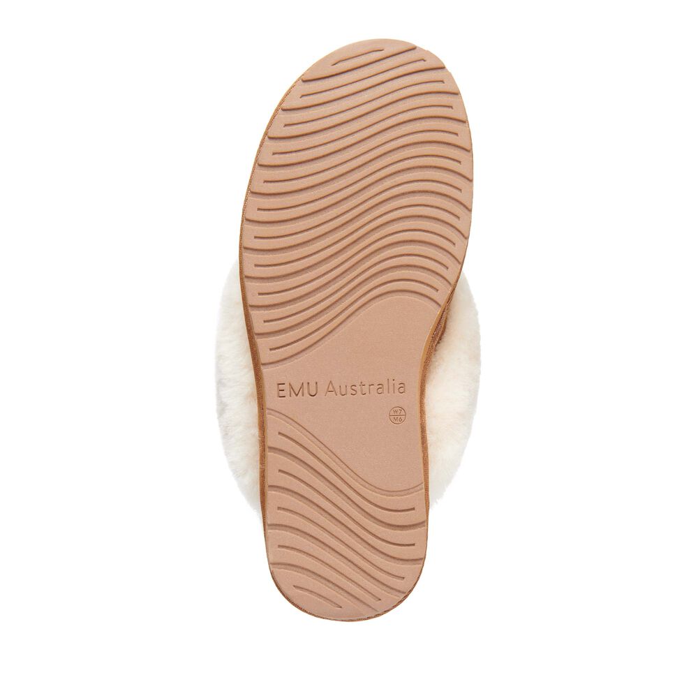 Emu Jolie Hausschuhe Damen Braun | ZFUEBQW-37