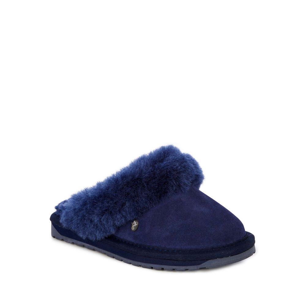Emu Jolie Hausschuhe Kinder Navy | EZPYRGU-05