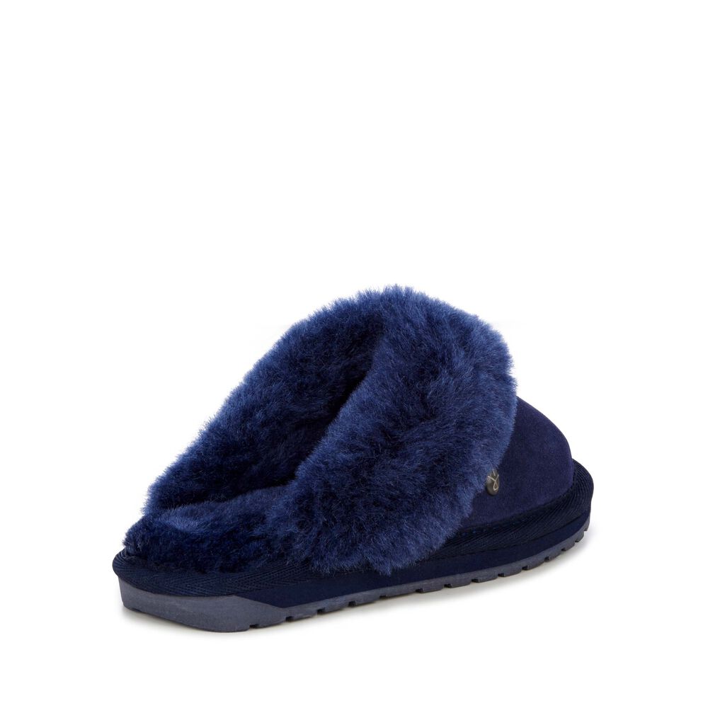 Emu Jolie Hausschuhe Kinder Navy | EZPYRGU-05