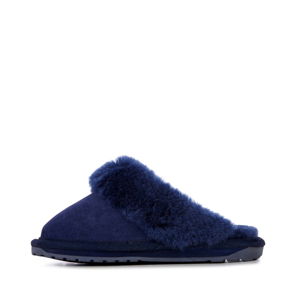 Emu Jolie Hausschuhe Kinder Navy | EZPYRGU-05