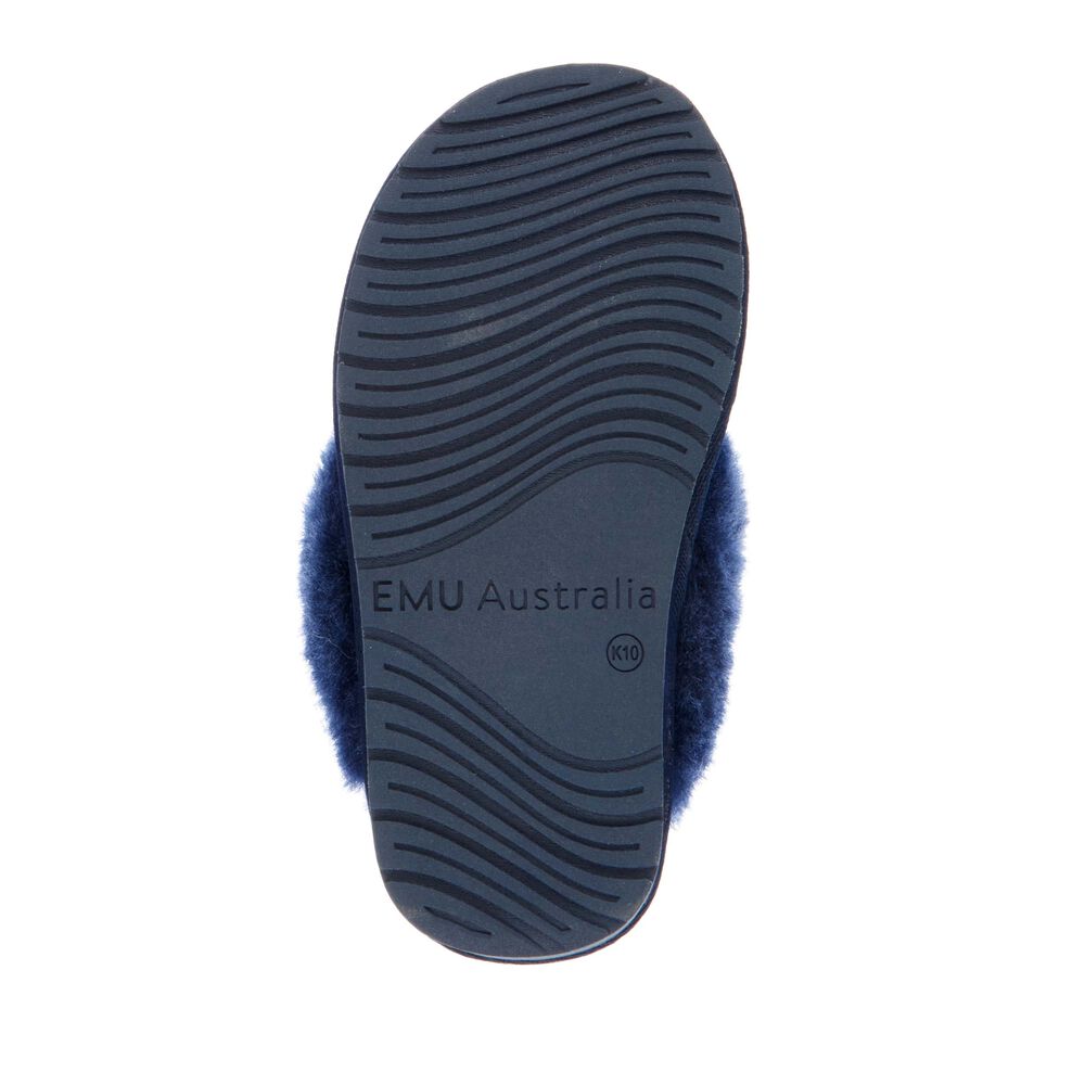 Emu Jolie Hausschuhe Kinder Navy | EZPYRGU-05