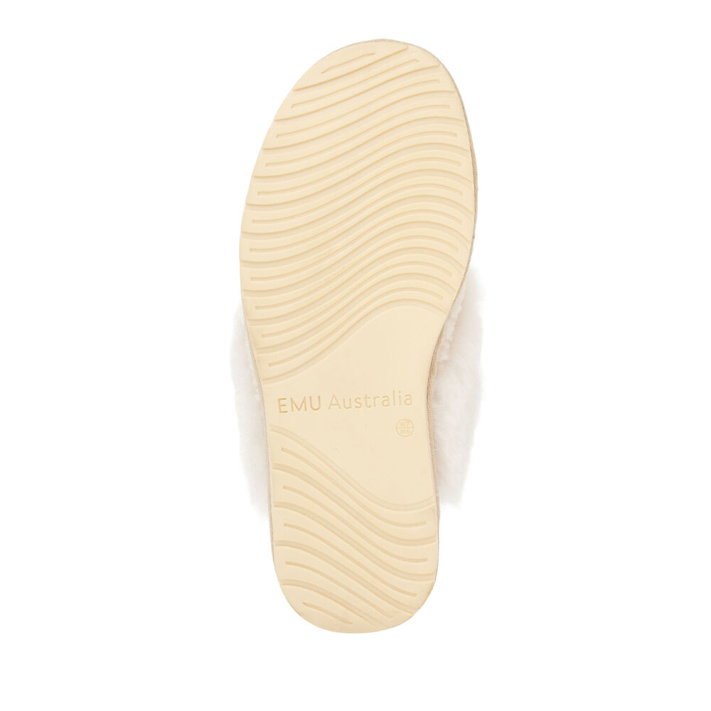 Emu Jolie Teddy Hausschuhe Damen Beige | WJEFVDL-86