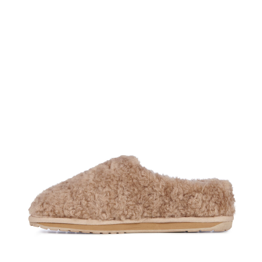 Emu Joy Teddy Hausschuhe Damen Braun | DILUWGH-50