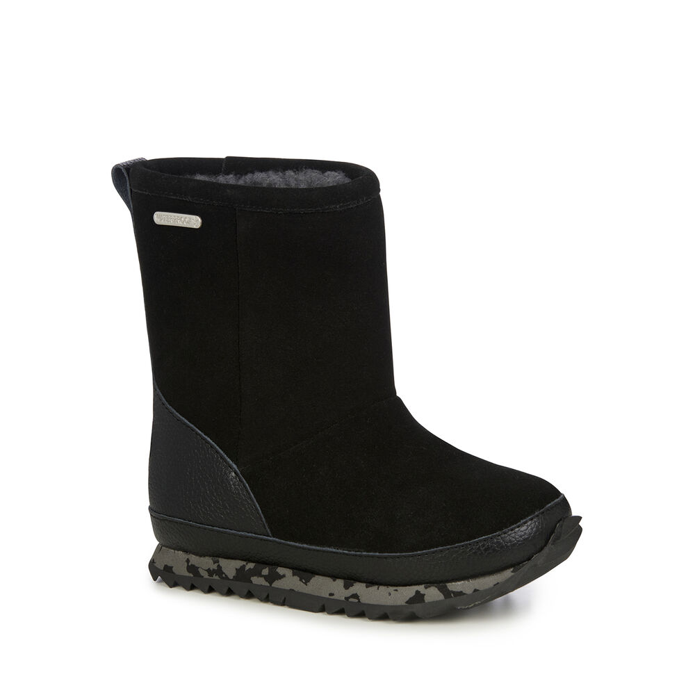 Emu Kyeema Stiefel Kinder Schwarz | OQIPGVD-50