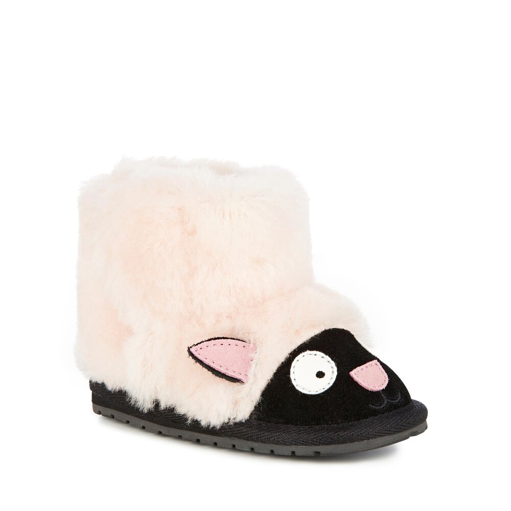 Emu Lamb Walker Babies Stiefel Kinder Beige | TLCMSIJ-74