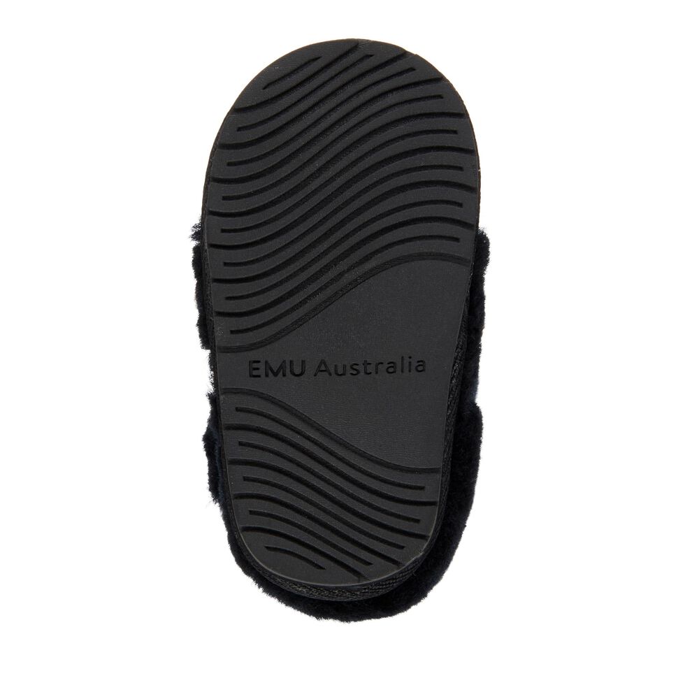 Emu Lamb Walker Babies Stiefel Kinder Schwarz | TEMQKVR-18