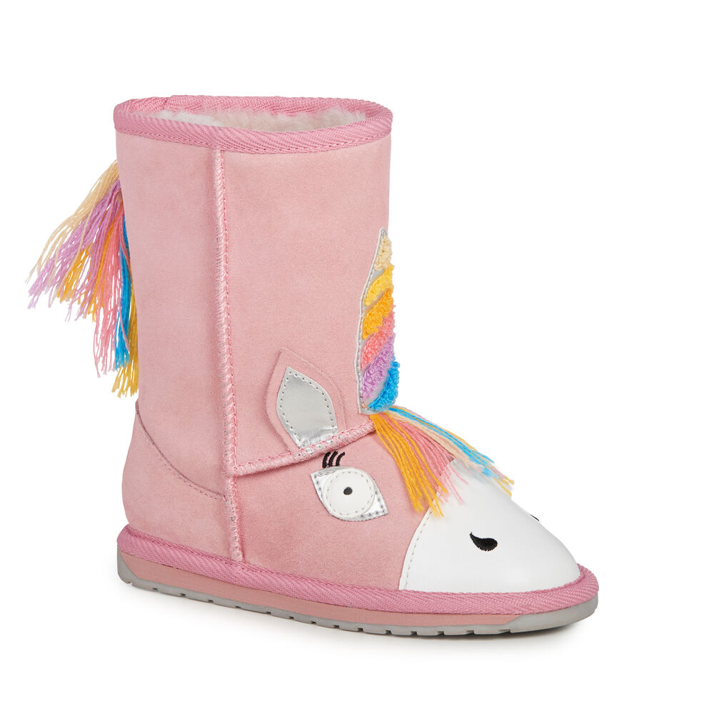 Emu Magical Unicorn Stiefel Kinder Rosa | IDZUCST-48