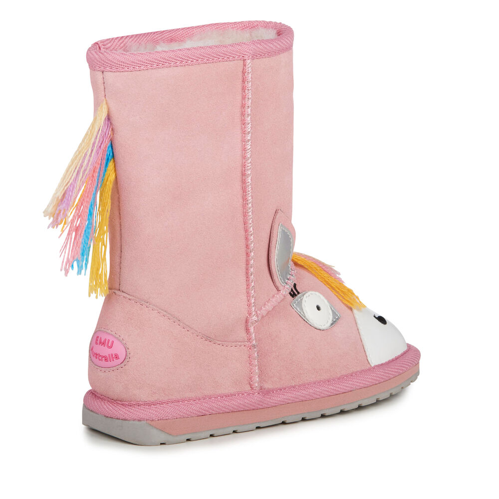 Emu Magical Unicorn Stiefel Kinder Rosa | IDZUCST-48