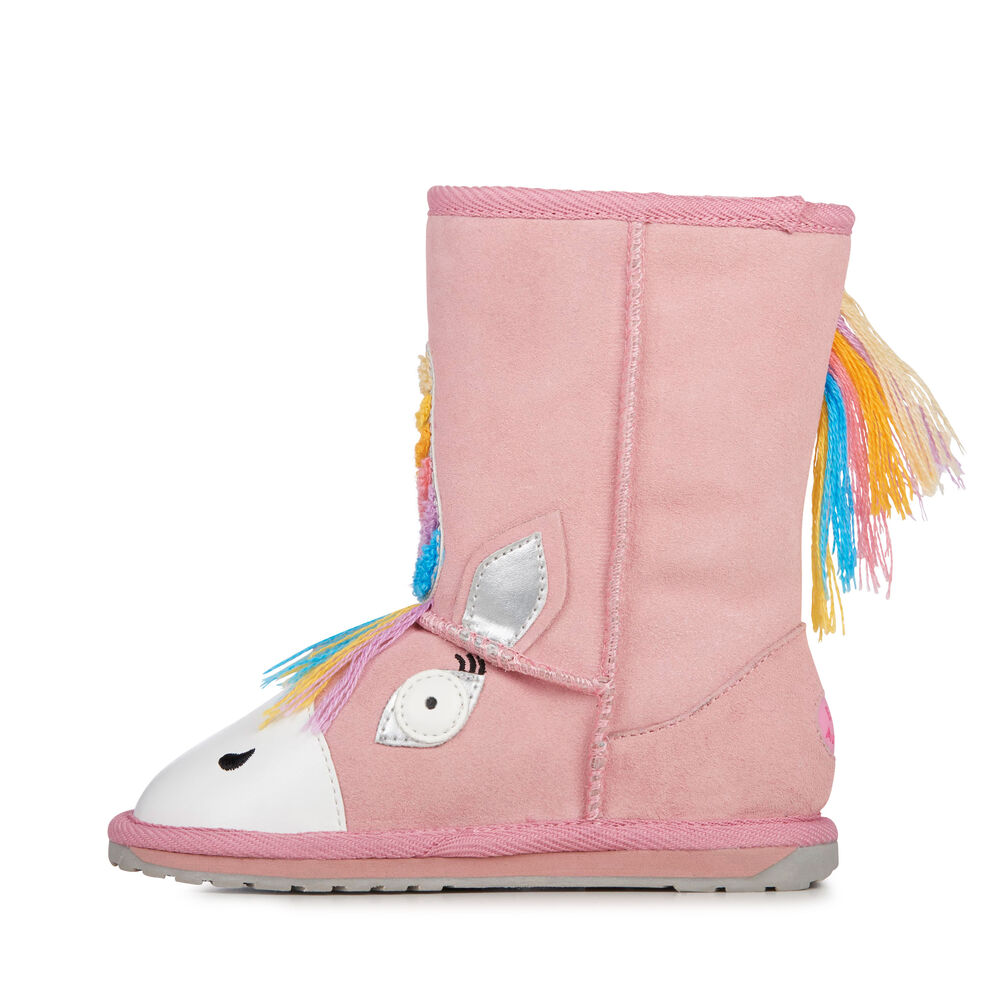 Emu Magical Unicorn Stiefel Kinder Rosa | IDZUCST-48