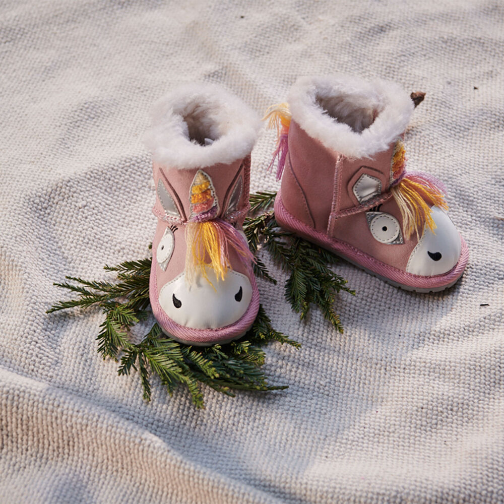 Emu Magical Unicorn Walker Babies Stiefel Kinder Rosa | JUVOQPK-39
